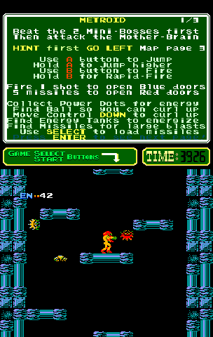 Metroid (PlayChoice-10) Screenshot 1